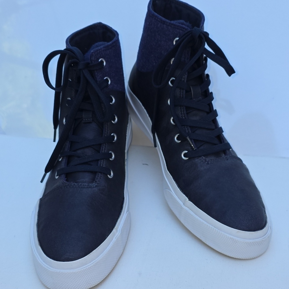 546. Converse All Star Quantum Felt Hi - Navy/White - Men’s 10